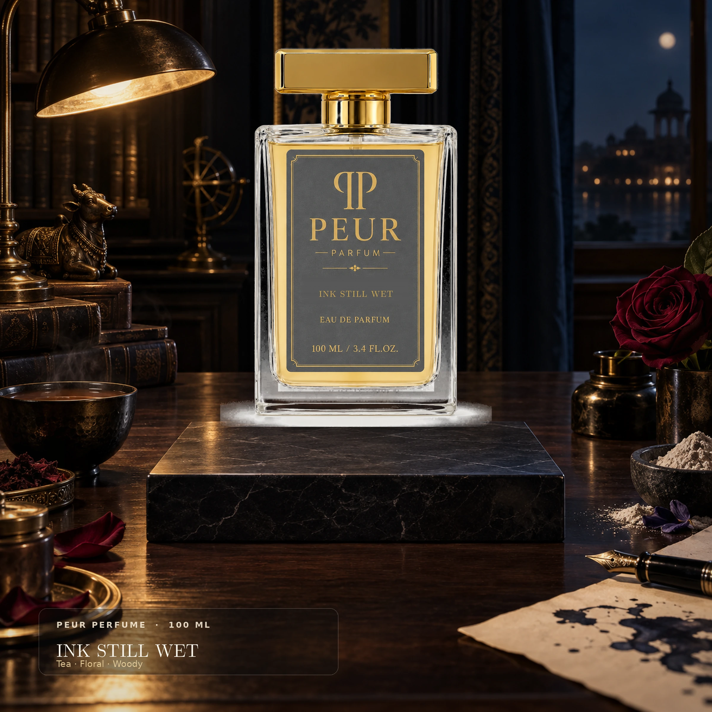 PEUR PERFUME Ink Still Wet 100 ml — cinematic fragrance story